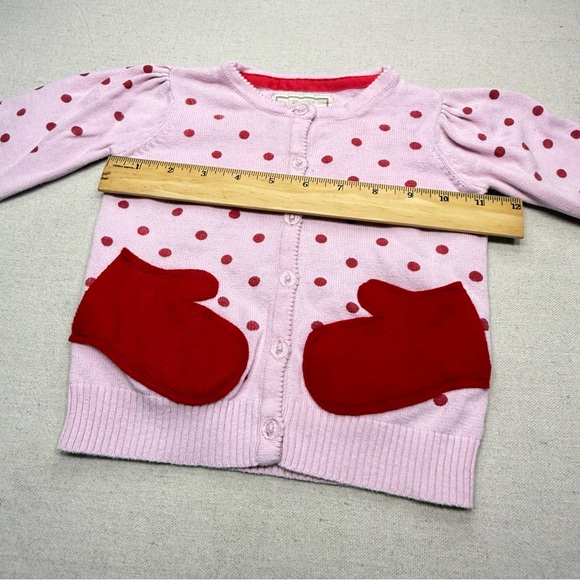 Cherokee Pink with Red Mittens & Polka Dots - Size 24months - Picture 12 of 16